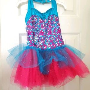 Girls beautiful recital dress